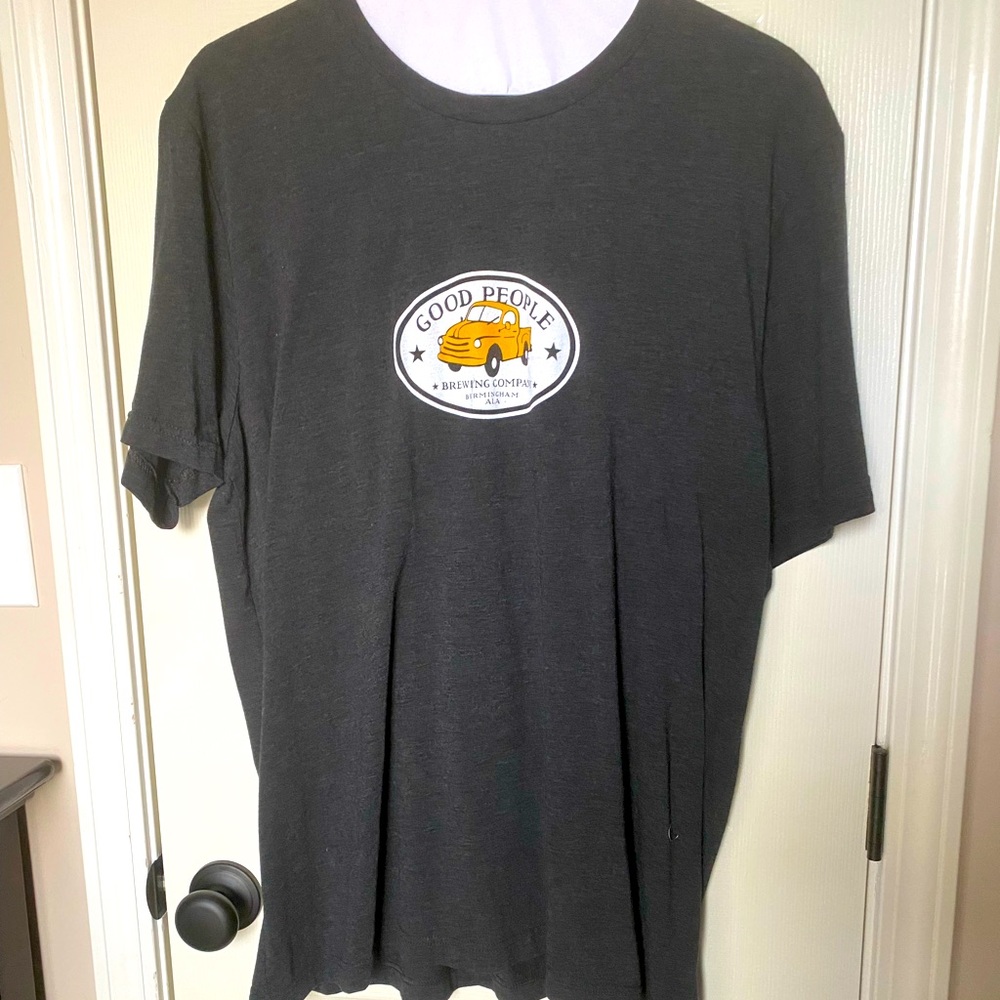 GOOD PEOPLE BREWING CO Birmingham AL Charcoal Gray Short Sleeve T XXL